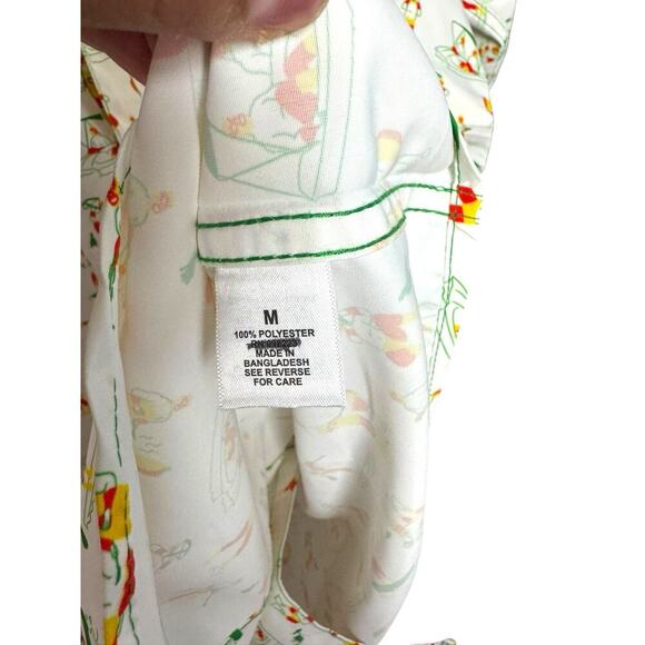 Magellan Outdoors Men's Fish Gear Button Up Short Sleeve Shirt M - Picture 7 of 15